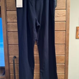 Lululemon soft jersey straight leg pants, size 12